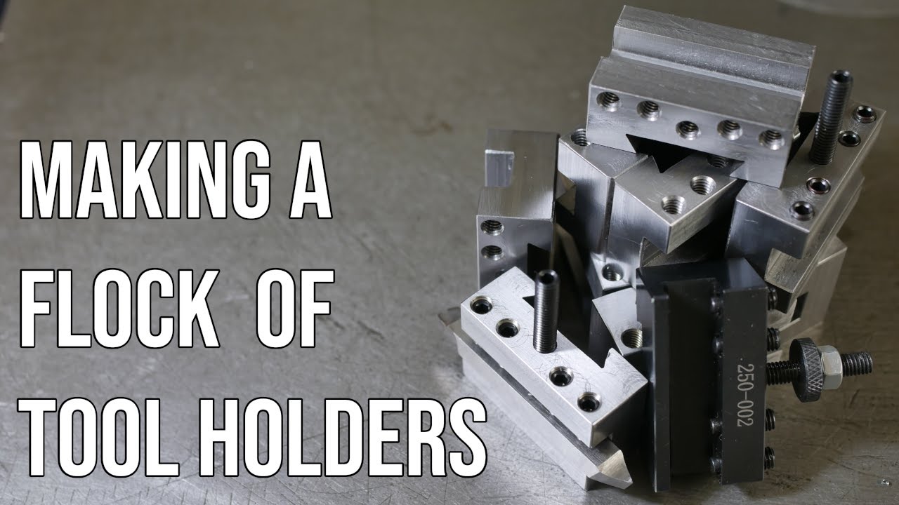 Making tool holders - Overhauling the 7x12 minilathe -Episode 29