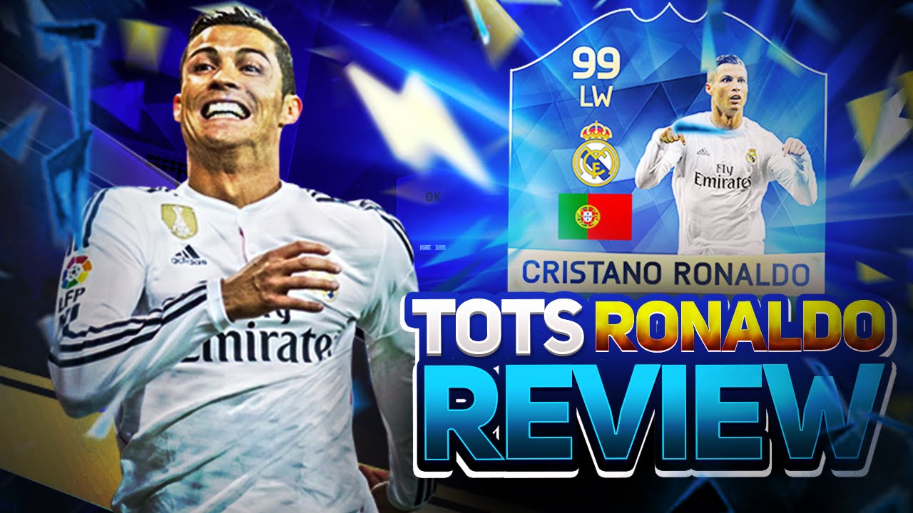 FIFA 16 TOTS 99 RONALDO REVIEW - BEST STRIKER EVER - DEADLIEST GOAL SCORING MACHINE - ULTIMATE TEAM
