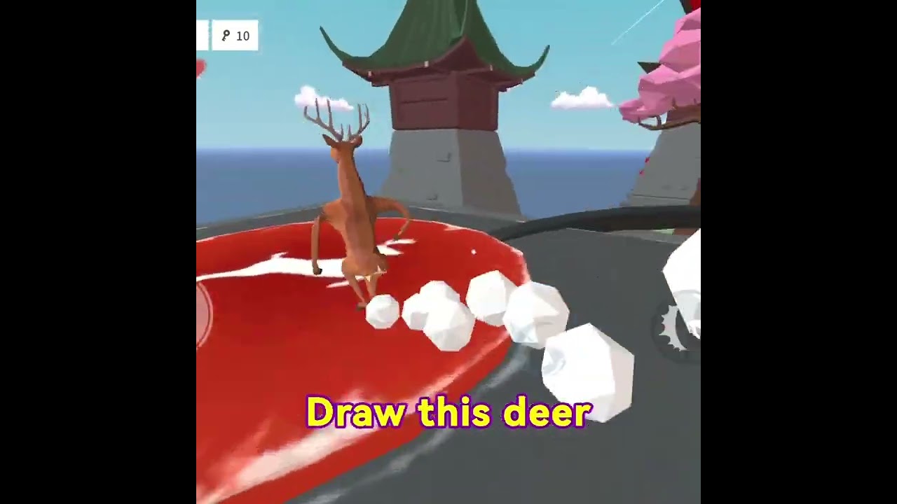 Holy moly caw! what a mad brain can design a deer like this?  &mdash; DEEEER Simulator Game ads 06
