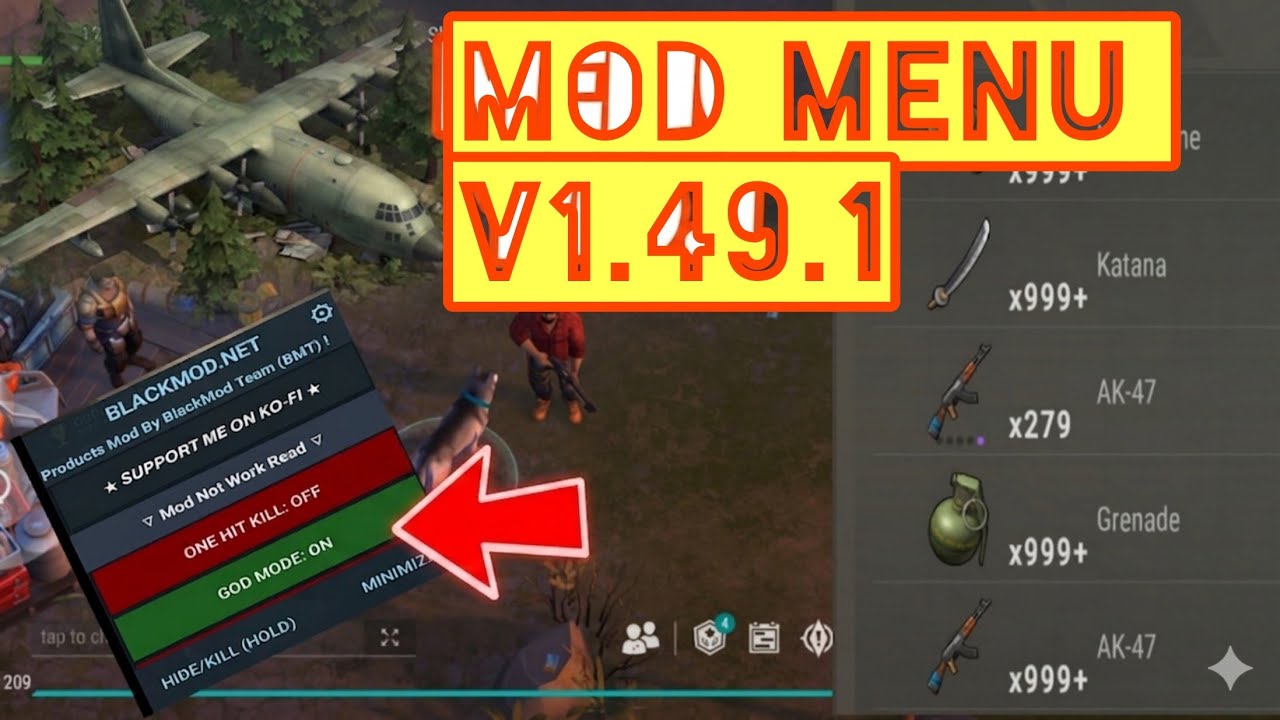 LAST DAY ON EARTH SURVIVAL MOD MENU APK v.1.49.1 Unlimited packs MOD MENU 