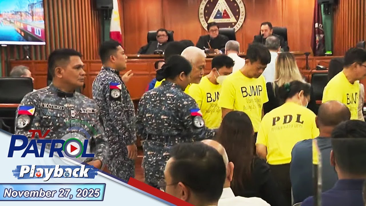 TV Patrol Playback | November 27, 2025