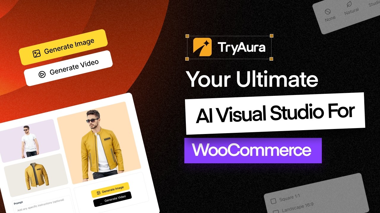Представляем TryAura: виртуальную студию с использованием искусственного интеллекта для WooCommerce.