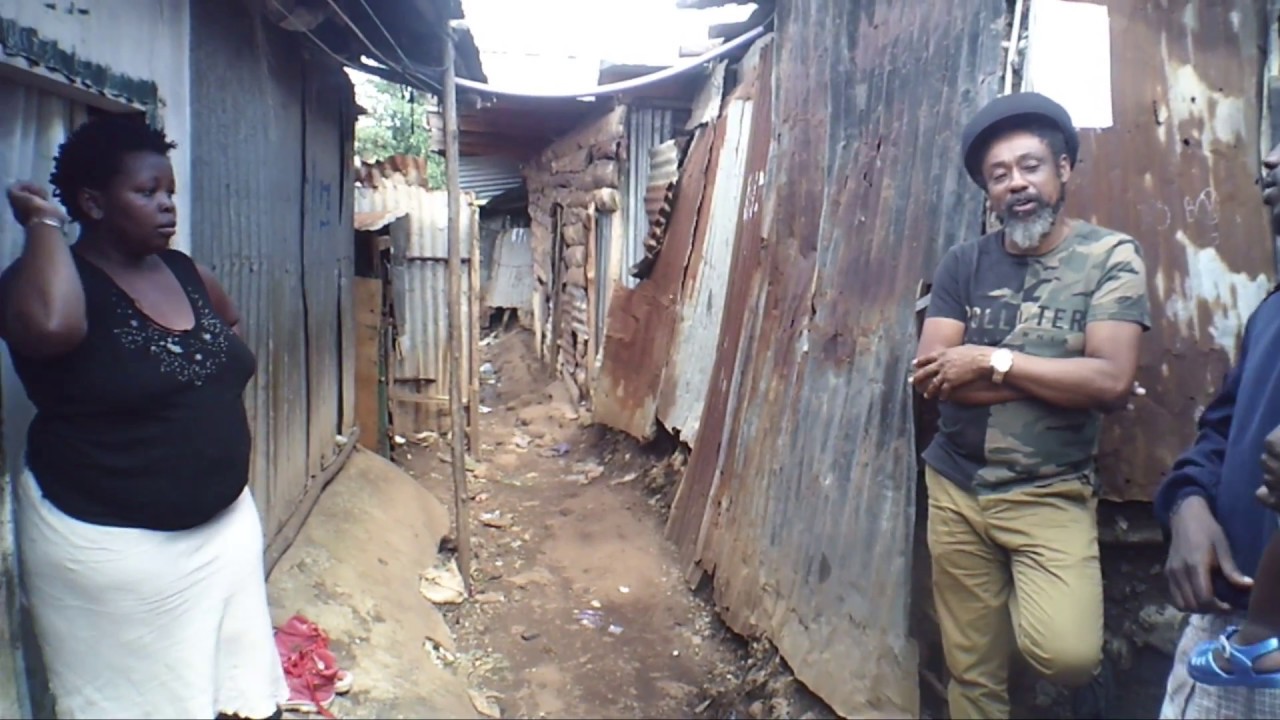 Rasta in the shanti town Kibera Part 1