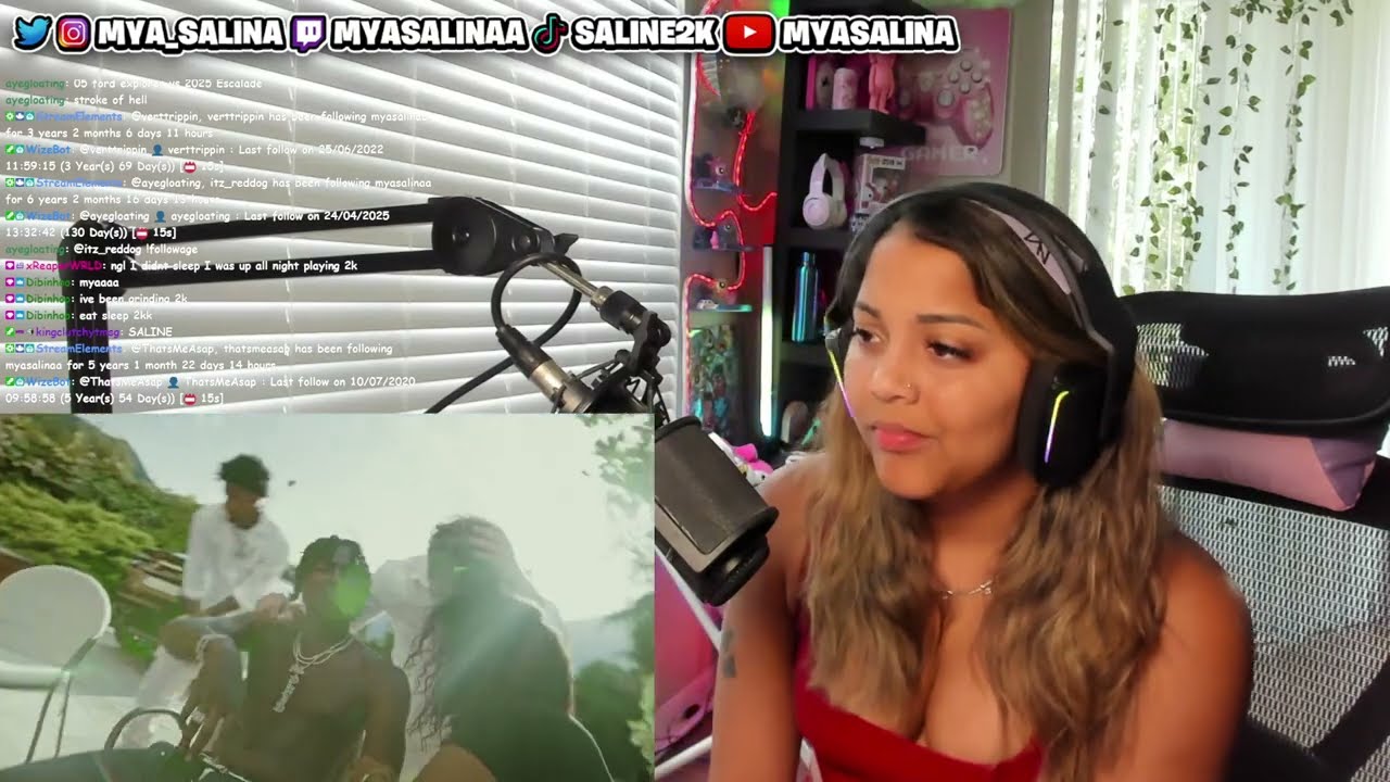 Mya Salina REACTS to ian - Rich In Rome (feat. LAZER DIM 700, Nino Paid) (Official Video)
