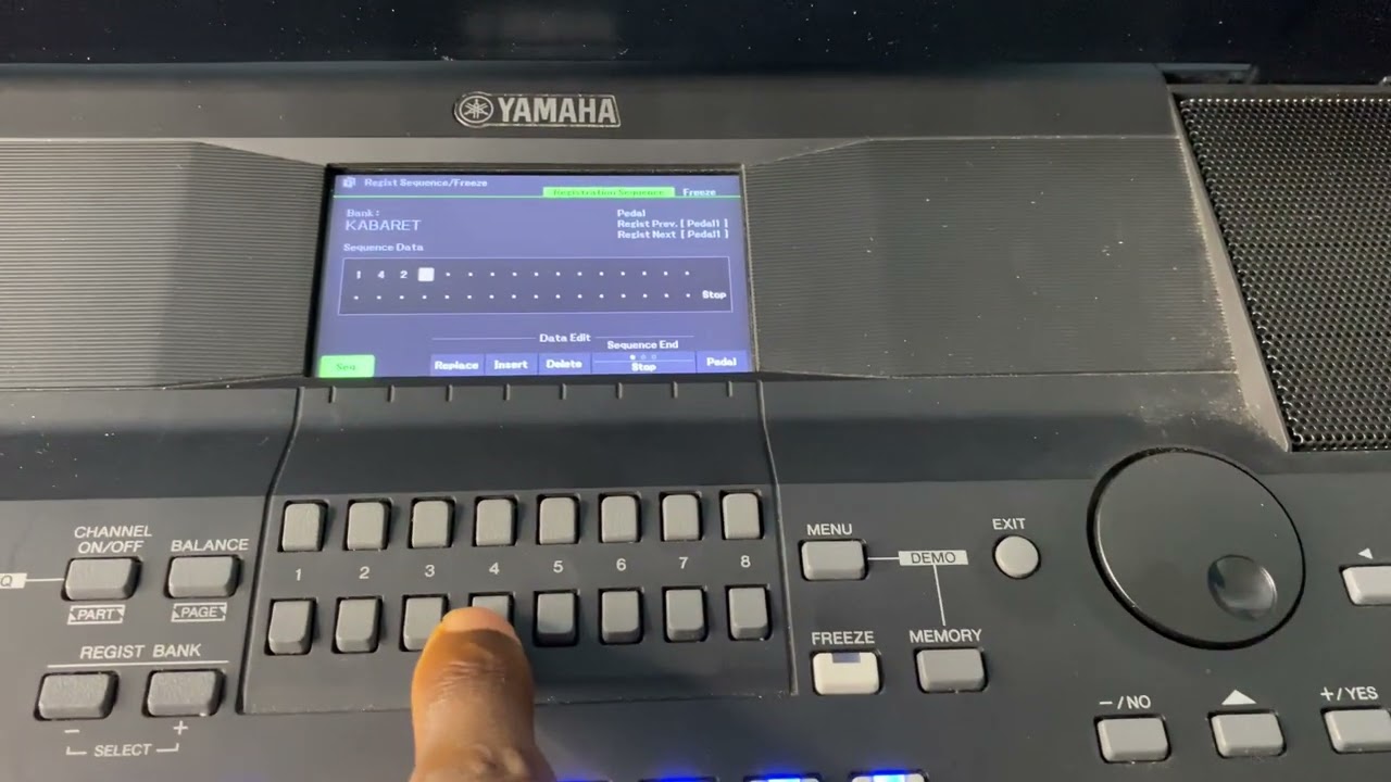 Comment utiliser les enregistrements séquences dans les Yamaha psr-sx600