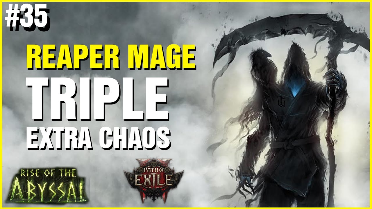 PoE 2 - 0.3 | The Reaper Mage with 3 type of extra Chaos Damage build idea