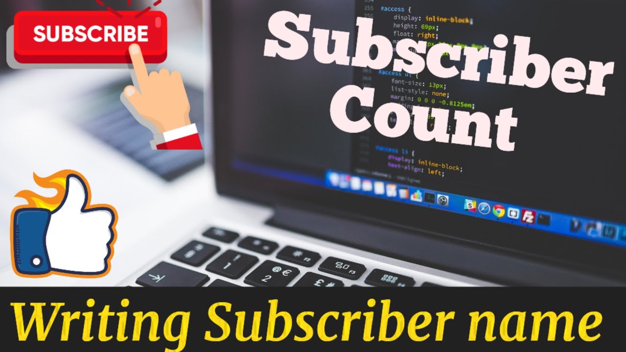 writing Subscriber name 🙏🙏🙏🙏