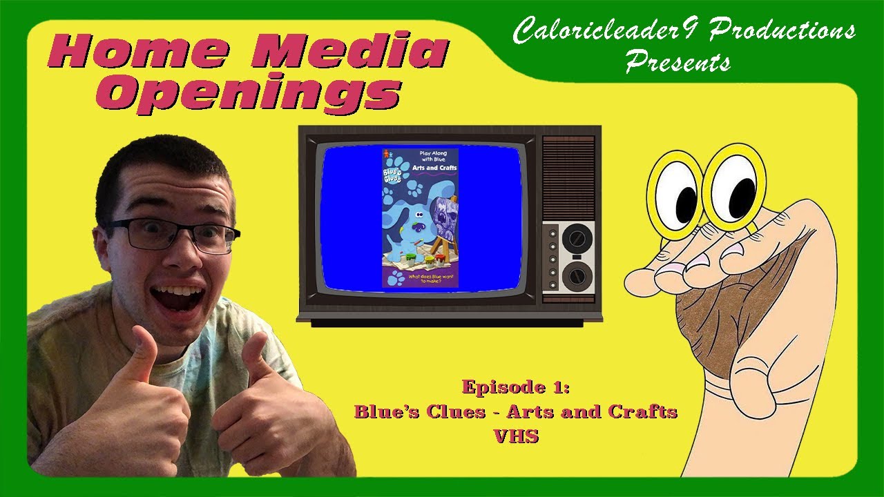 Home Media Openings Episode 1- Opening to Blues Clues Arts And Crafts 1998 VHS