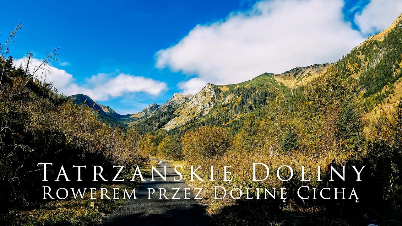 Trasa rowerowa przez tatrzańską Dolinę Cichą na Słowacji