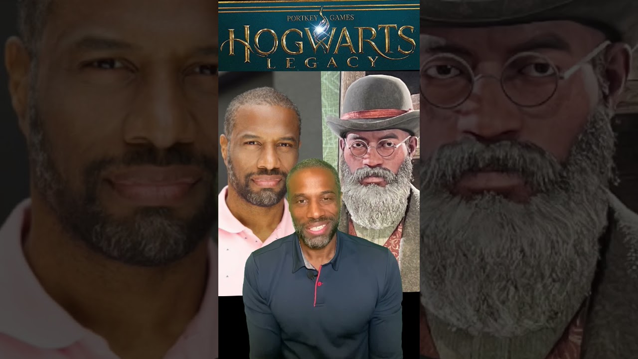 Thomas Brown / Voice Actor Chris James in Hogwarts Legacy 