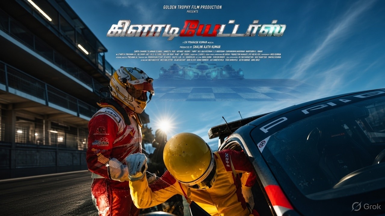 Gladiators Movie - Official Tamil Trailer | Documentary | Ajith Kumar | AK Racing | GV | Shalini