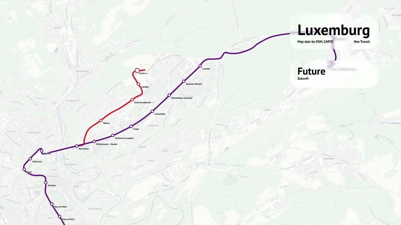 Luxembourg Tram Expansion