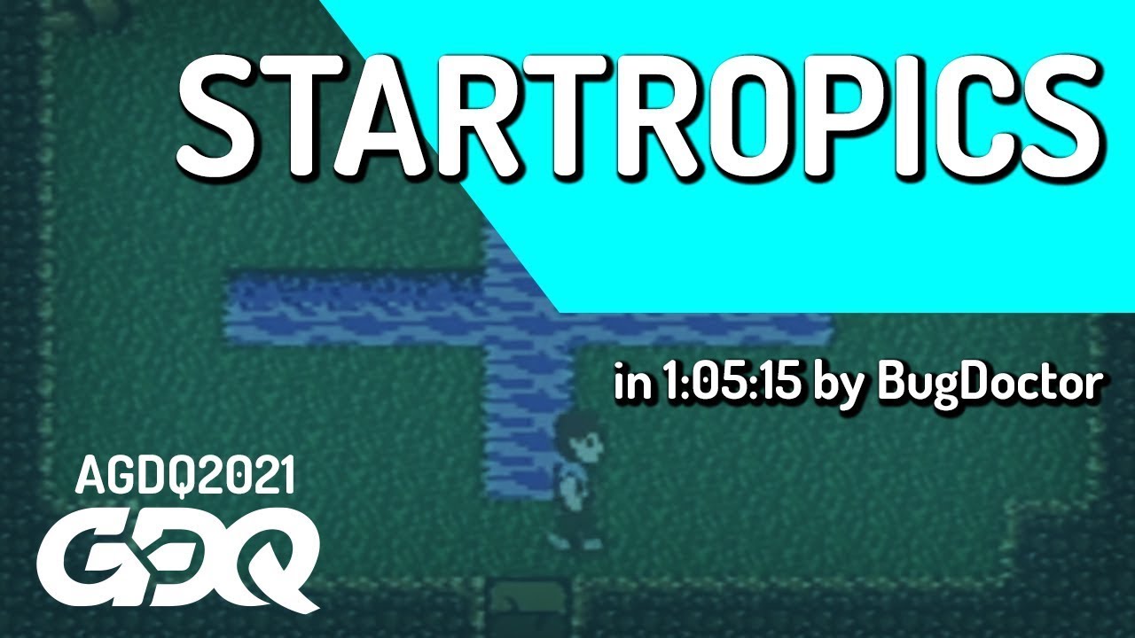 Startropics by BugDoctor in 1:05:15 - Awesome Games Done Quick 2021 Online
