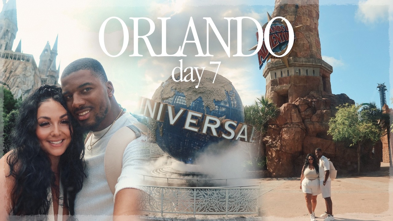 ORLANDO VLOG, DAY 7 | Islands of Adventure, Universal Studios & Disney Springs