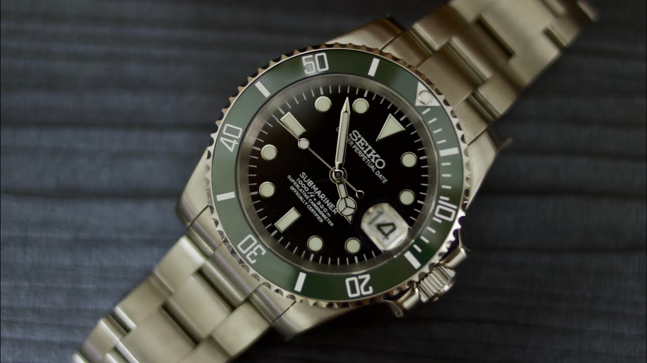 Seiko Mod Seikolex starbuck custom proses build & Review !!!