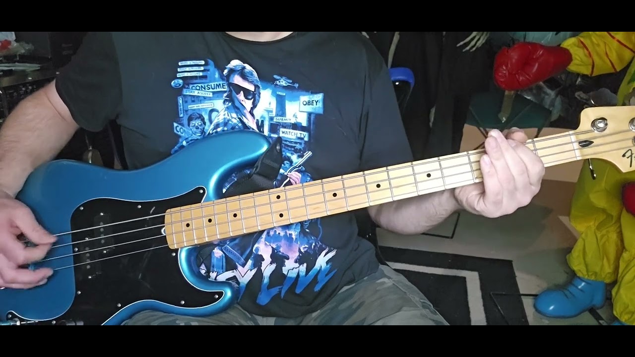 Always Look on the Bright Side of Life--Monty Python bass cover/play along