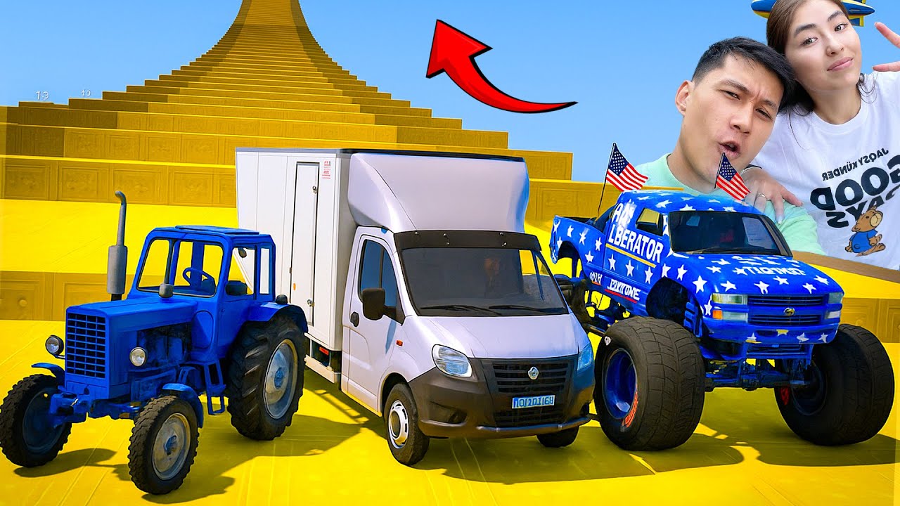 Ерекше көліктермен баспалдақтар шайқасы (GTA V)