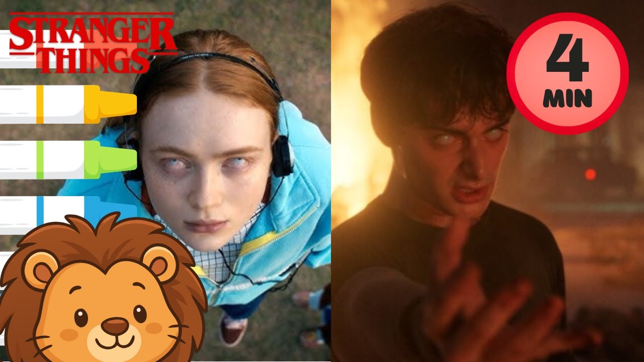 Урок по созданию фан-арта по сериалу &laquo;Очень странные дела&raquo; | Рисование и раскрашивание