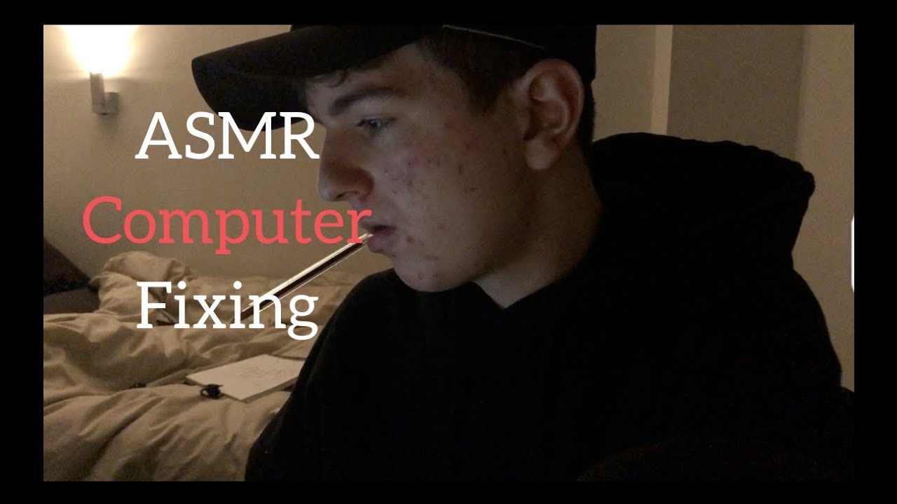 ASMR computer fixing | Fixing you | (Keyboard triggers)(Roleplay)