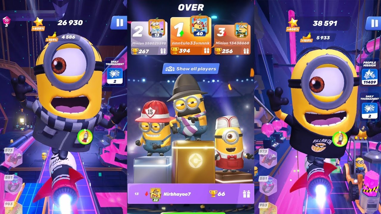 Despicable Mel vs Villain-Fan Stuart | New Minion rush |