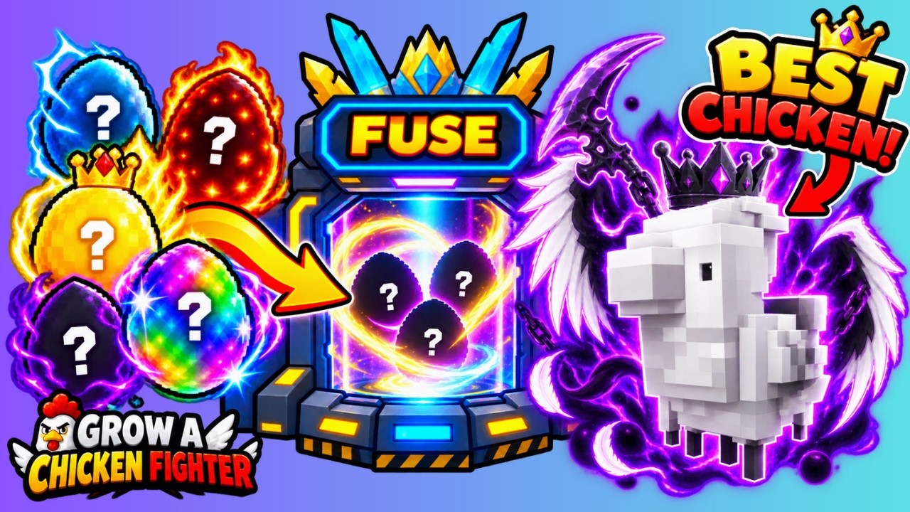 Руководство по выращиванию цыплят-бойцов в режиме FUSION! 🔥 Как получить ЛУЧШИХ цыплят (Roblox)