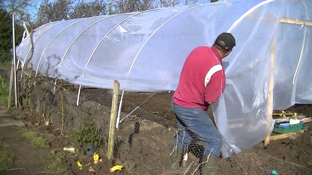 (9) Poly Tunnel Resheeting
