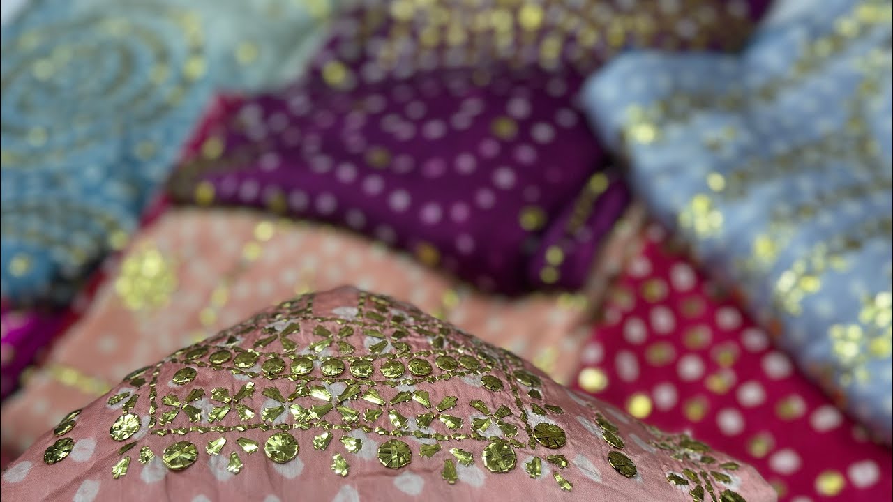 Affordable Chunri Mukesh Dresses 