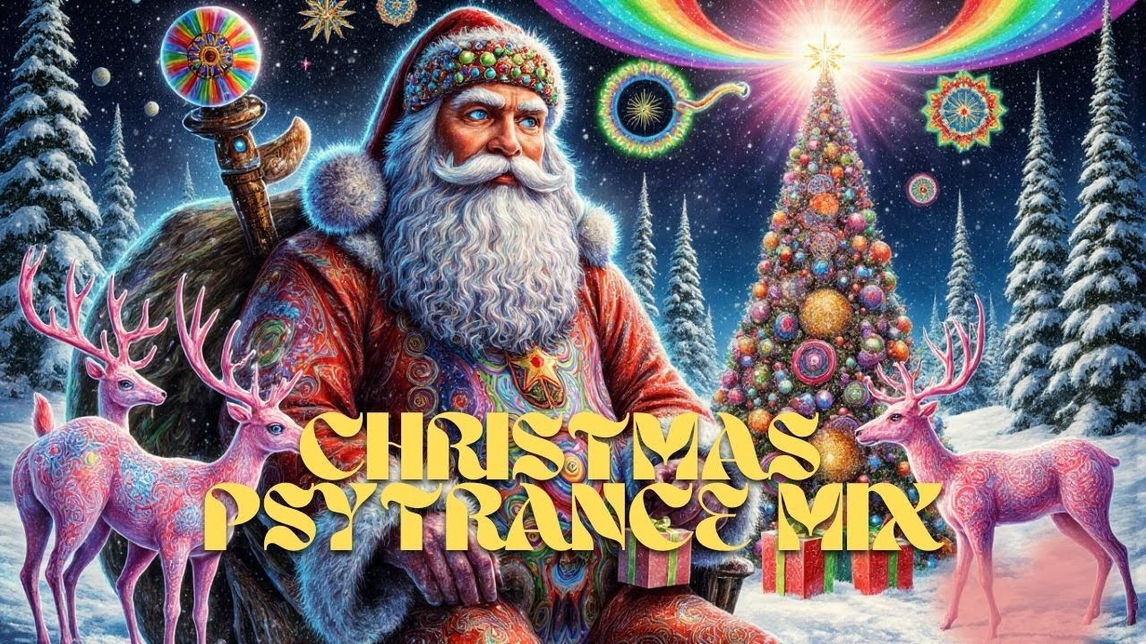 Christmas & New Year Psytrance Mix 2026 | Acid Goa Trance | 145 BPM Festival Energy