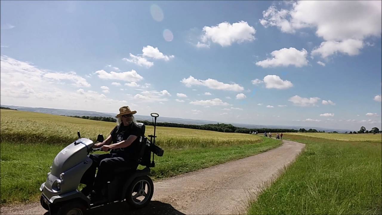 Kemerton to Overbury, Lalu Farm, Bredon Tower & Bell's CastleOff Road Mobility Scooter