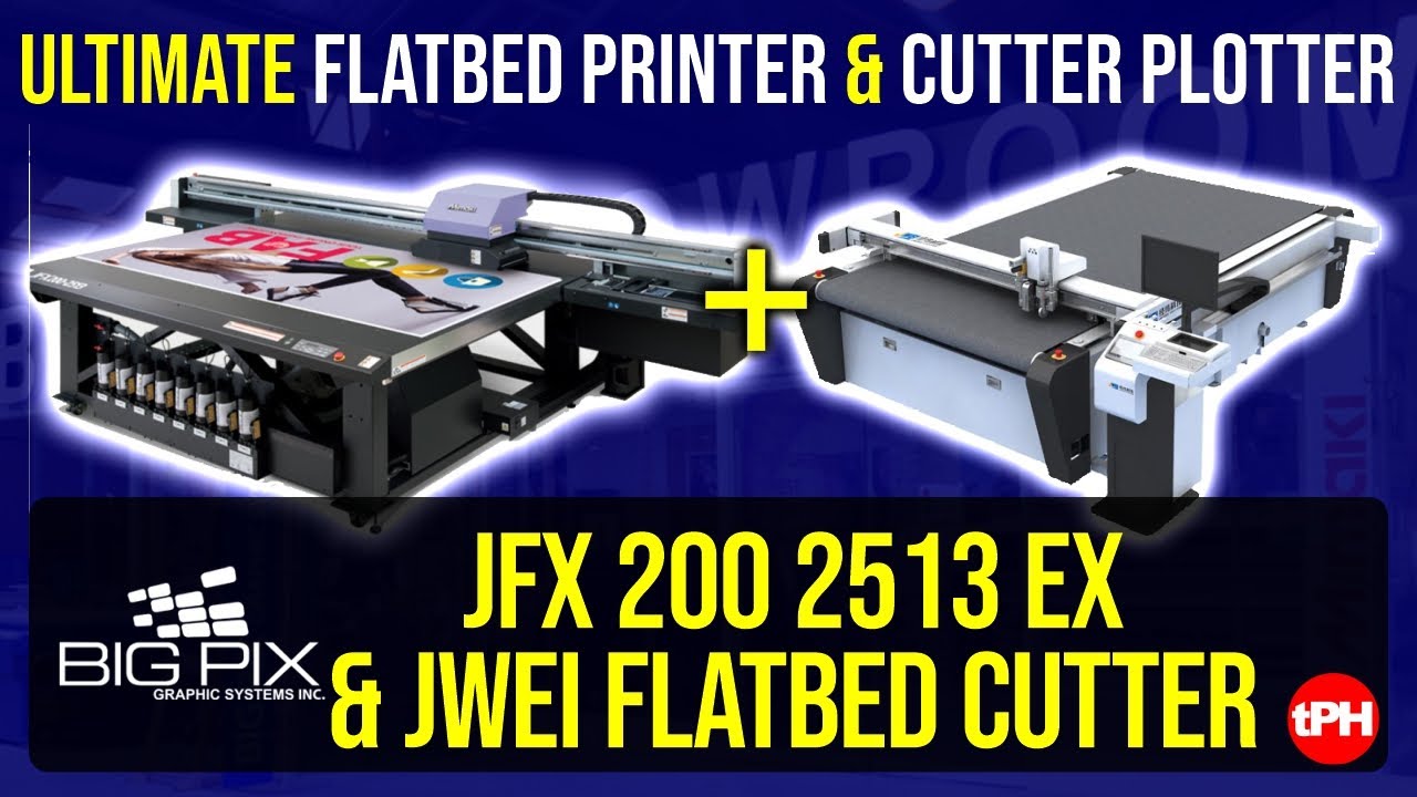 EP33: ULTIMATE FLATBED PRINTER + ULTIMATE FLATBED CUTTER!