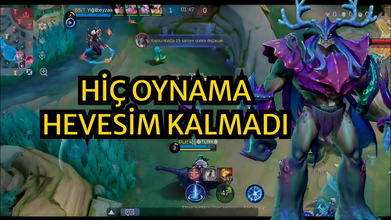 FERHAT SENİN İÇİN BELERİCK OYNAMAYA ÇALIŞTIM AMA LOSE SERİSİNE DEVAM :) MOBİLE LEGENDS BELERİCK 