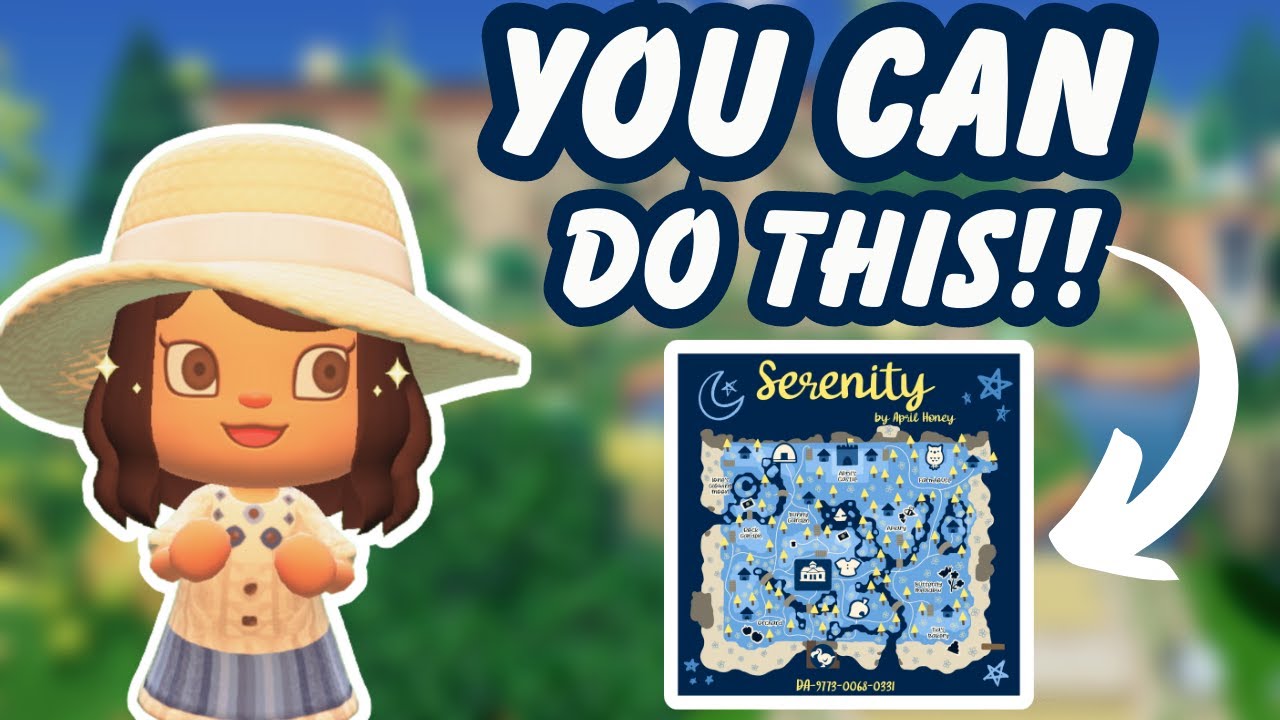 Нарисуйте свою собственную очень простую карту острова! #acnh #acnhdesigns