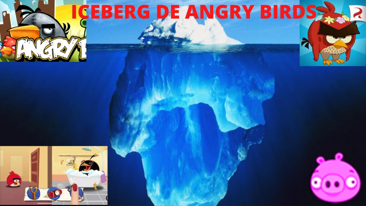 O  BIZARRO ICEBERG DE ANGRY BIRDS