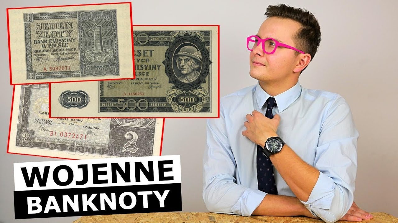 BANKNOTY II WOJNY ŚWIATOWEJ - UNIKATY!