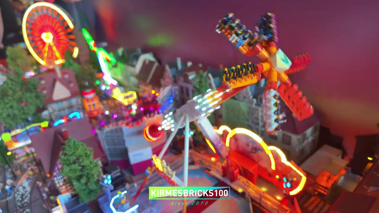 Kirmesmodellbau Ausstellung Bonn Pützchensmarkt 2025 | KirmesBricks100