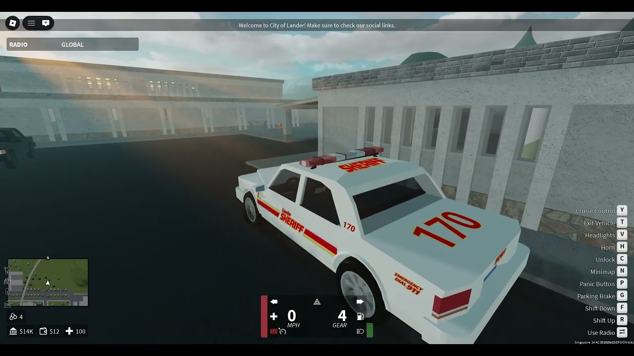 Lander City on Roblox