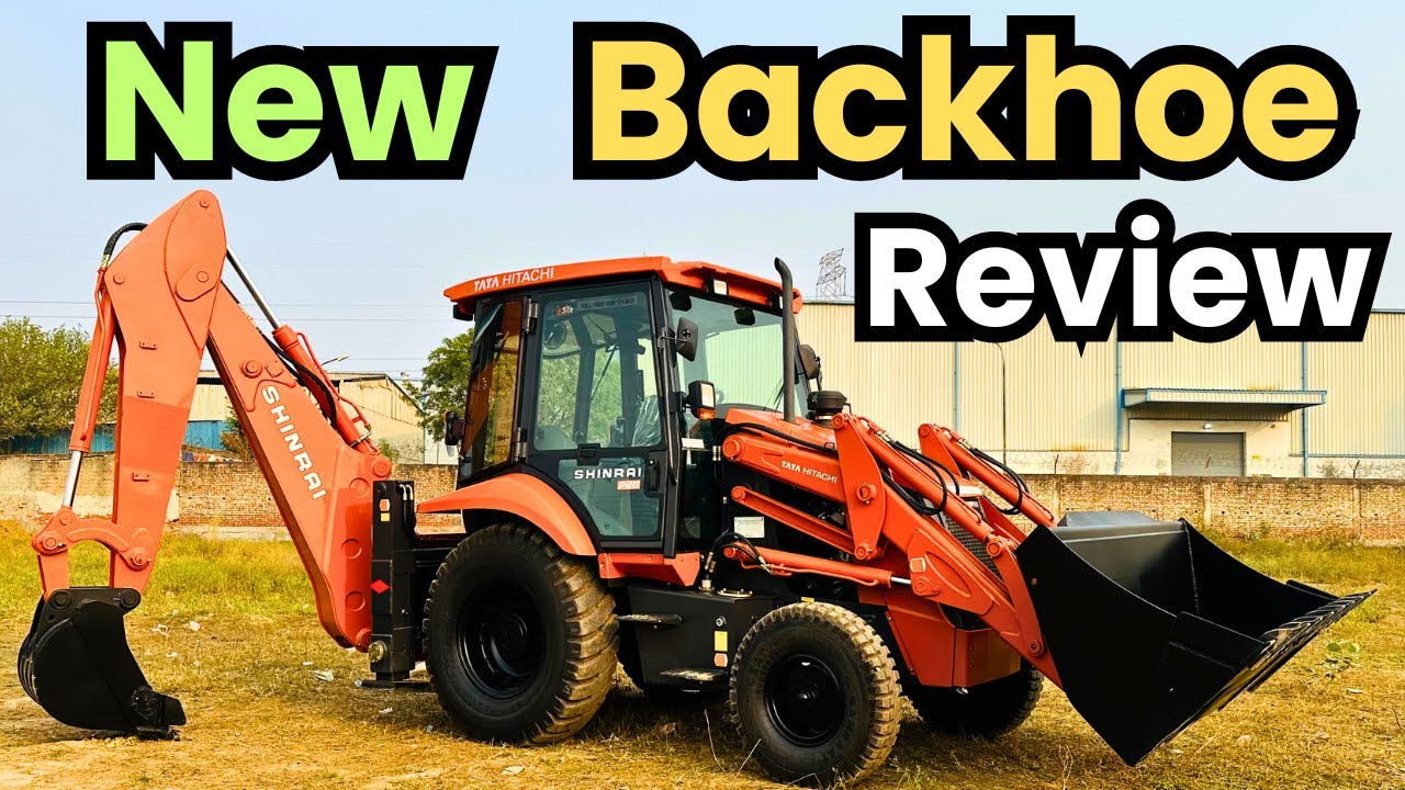 2024 New Tata Hitachi Shinrai Pro Backhoe Loader Review | Price | Mileage | Down-Payment | EMI🔥