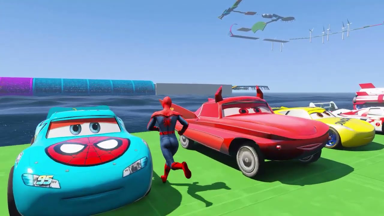 الرجل العنكبوت انقاذ باتمان Spider-Man Rescue batman vs iron man vs venom funny Game GTA 5 superhero
