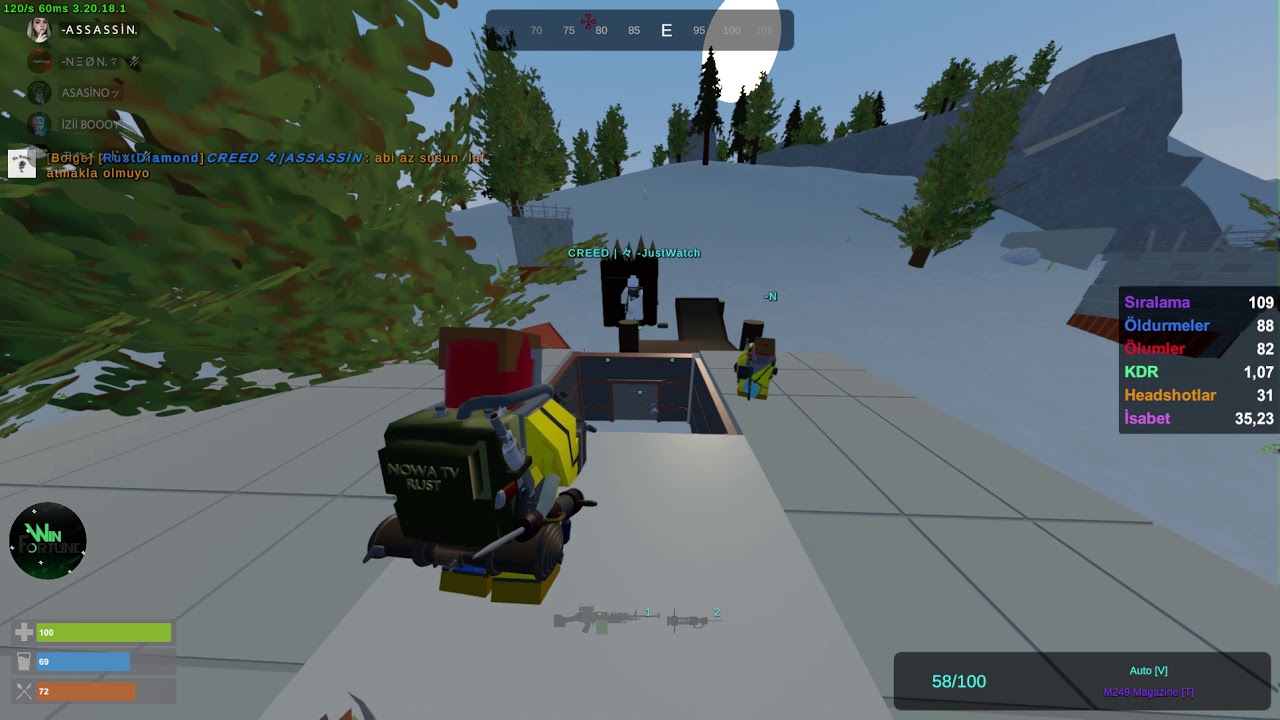 Unturned Nowa Tv Rust Raid Bi Ton 250 Kilo Küfür Yedik