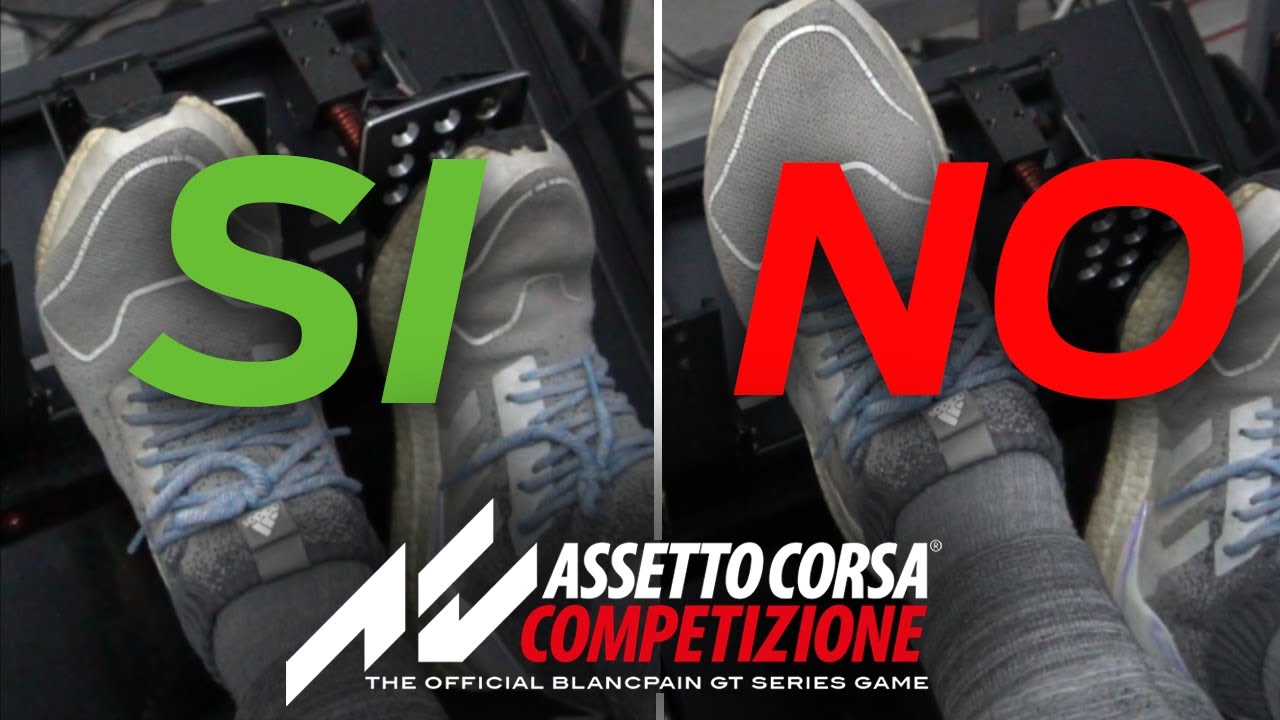 GLI ERRORI PIU' COMUNI DELLA FRENATA NEL SIMRACING - Assetto Corsa Competizione