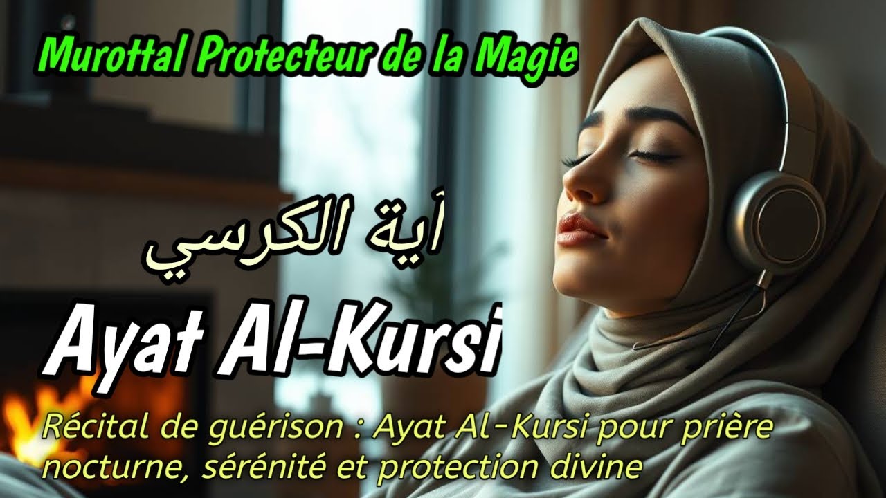 Ayat Al Kursi doux et apaisant pour s’endormir rapidement et la sérénité de l’âme