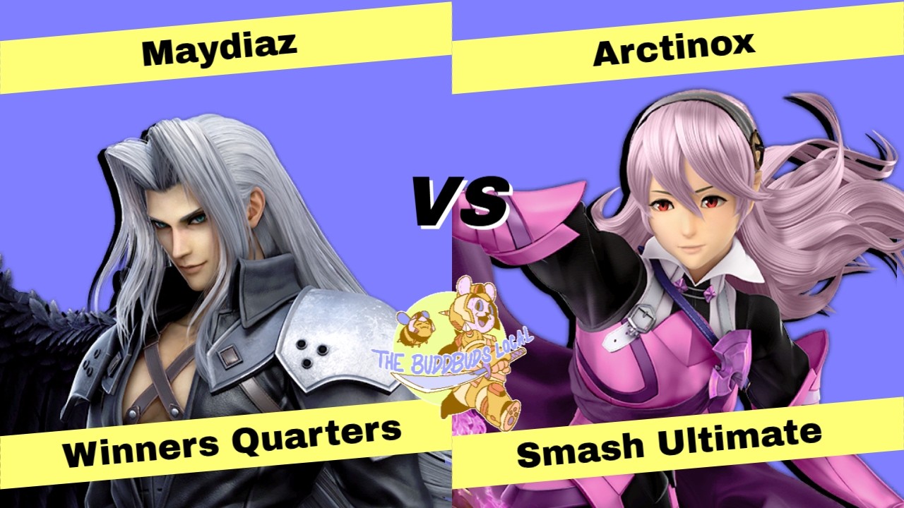 The BuddBuds Local #28: Winners Quarters - Maydiaz (Sephiroth) Vs. Arctinox (Corrin) SSBU