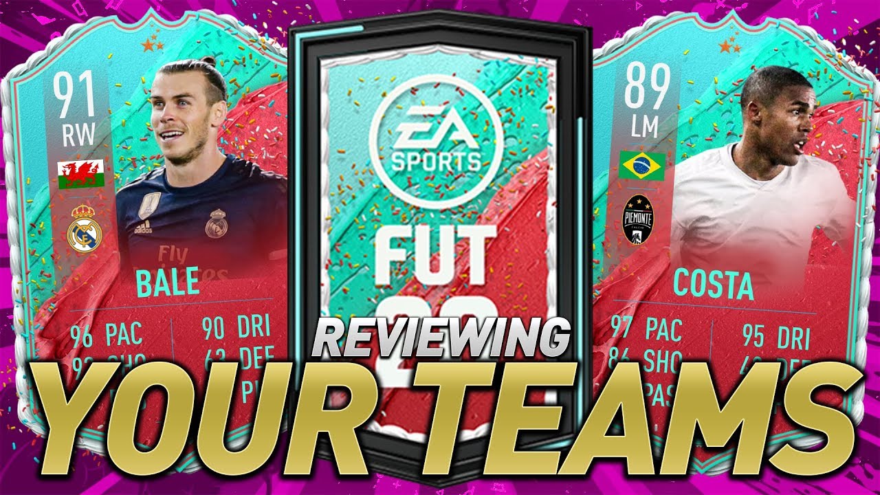 I RATE YOUR TEAMS! FUT BIRTHDAY PARTY BAGS! #FIFA20 ULTIMATE TEAM