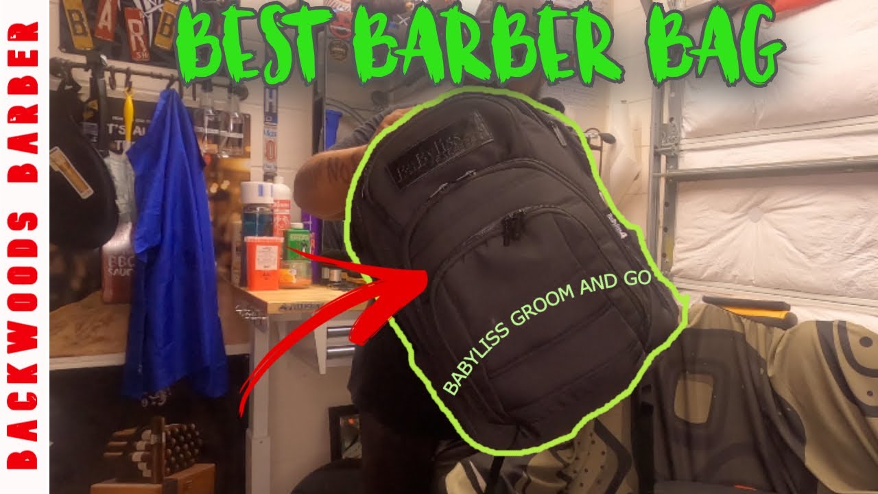 Mobile Barber Backpack! Babyliss groom and go bag #backwoodabarber #flbackwoodsbarber
