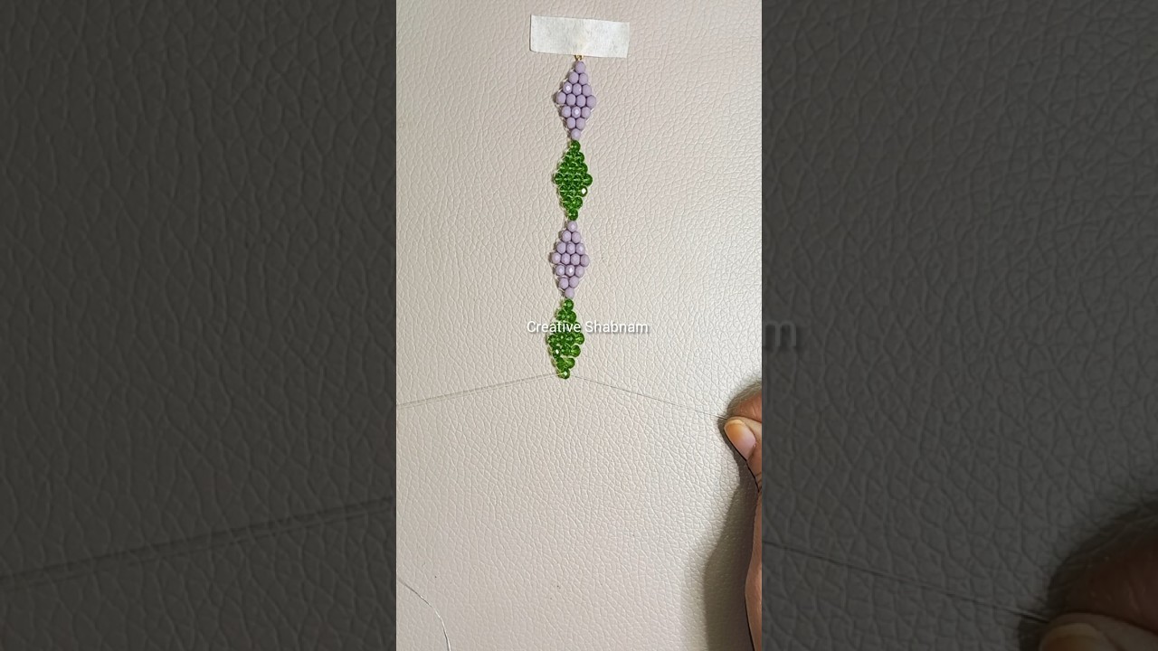 crystal bracelet making | #shorts #bracelet  #diy #handmade  #ytshorts