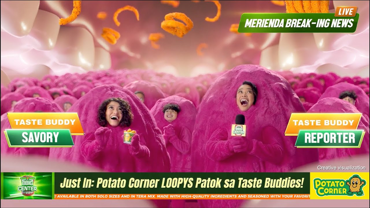 Totoo ang sikretong ma-Loopet! 🤫 Potato Corner Loopys are now officially back!