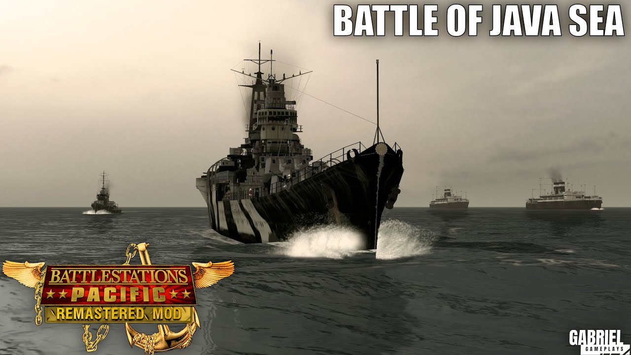 BATTLE OF JAVA SEA | Battlestations Pacific Remastered Mod