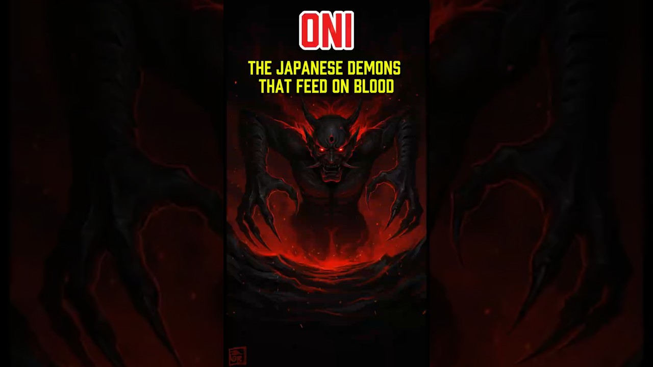 Oni The Japanese Demons That Feed on Blood Think For Yourself