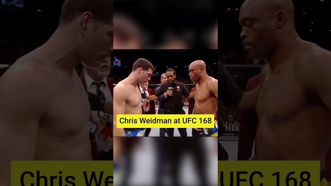 Most SHOCKING UFC Coincidence | Chris Weidman and Anderson Silva Leg Breaks #shorts #mma #UFC