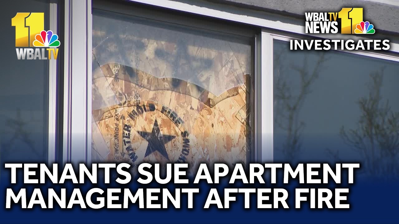 Tenants sue apartment management after fire